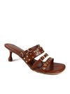 SANDALIA SALTO MEDIO WHISKY