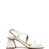 SANDALIA SALTO MEDIO OFF WHITE