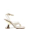 SANDÁLIA SALTO ALTO OFF WHITE