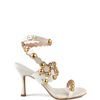 SANDALIA SALTO ALTO OFF WHITE