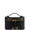 BOLSA AISHA TOTE COURO PRETO