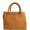 BOLSA SILVIA M TOTE COURO CARAMELO