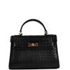 BOLSA RAISSA COURO TOTE TIRACOLO PRETO