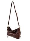 BOLSA GIGI TIRACOLO COURO PINHAO