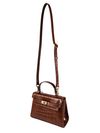 BOLSA RAISSA COURO TOTE TIRACOLO PINHAO