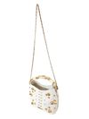 BOLSA STELLA COURO OFF WHITE