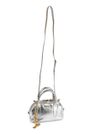 MINI BAG SIENA COURO PRATA