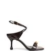 SANDALIA SALTO ALTO PRETO