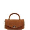 BOLSA LUNA TOTE TIRACOLO COURO CARAMELO