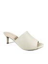 MULE SALTO BAIXO NUDE