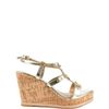 SANDALIA PLATAFORMA OURO