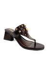 SANDALIA SALTO MEDIO MOCHA