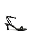 SANDALIA SALTO BAIXO PRETO