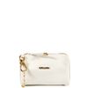 BOLSA LANA TIRACOLO COURO OFF WHITE