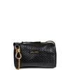 BOLSA LANA TIRACOLO COURO PRETO