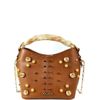BOLSA STELLA COURO CARAMELO