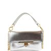 BOLSA LUMA TIRACOLO COURO PRATA