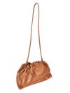 BOLSA RENATA CLUTCH COURO CARAMELO