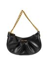 BOLSA CAMILA TIRACOLO COURO PRETO