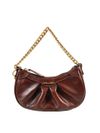 BOLSA CAMILA TIRACOLO COURO PINHAO