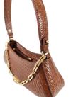 MINI BAG GABRIELA COURO PINHAO