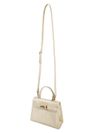 BOLSA RAISSA MINI TOTE TIRACOLO COURO OFF 