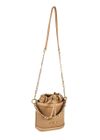 MINI BAG MARIAH COURO AREIA