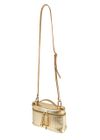 BOLSA AISHA TOTE COURO OURO