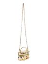 BOLSA MALLU TOTE COURO OURO