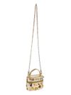 BOLSA MALLU TOTE COURO OURO