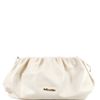 BOLSA MARLI CLUTCH COURO OFF WHITE