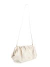 BOLSA MARLI CLUTCH COURO OFF WHITE