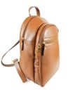 MOCHILA DOL COURO AMBAR