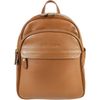 MOCHILA DOL COURO AMBAR