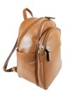 MOCHILA DOL COURO AMBAR
