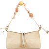 MINI BAG ARIEL COURO BEGE