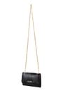 BOLSA ROSE TIRACOLO COURO PRETO