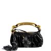 BOLSA EVA TIRACOLO COURO PRETO