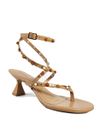SANDALIA SALTO BAIXO BEGE