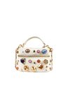 BOLSA MALLU TOTE COURO OFF WHITE