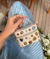 BOLSA MALLU TOTE COURO OFF WHITE