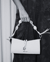MINI BAG ARIEL COURO BEGE