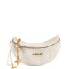 BOLSA MEG COURO OFF WHITE