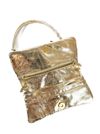 MINI BAG SELENA COURO OURO