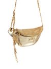 BOLSA MEG COURO OURO