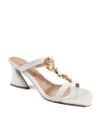 SANDALIA SALTO MEDIO OFF WHITE