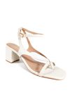 SANDALIA SALTO MEDIO OFF WHITE