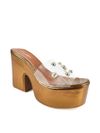 SANDALIA PLATAFORMA BRONZE