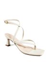SANDALIA SALTO MEDIO OFF WHITE