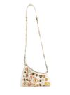 BOLSA NADINI TIRACOLO COURO OFF WHITE